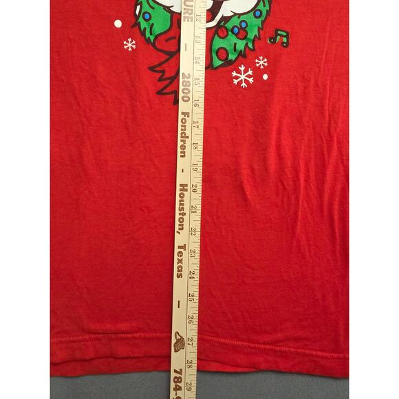 Bucees Santa Beaver Christmas Med Shirt Rockin Around The Christmas Tree Graphic - Picture 6 of 7
